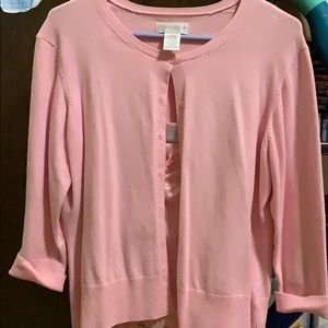 Worthington cartigan with tank